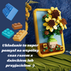 DIY Mini Klocki Obraz 3D - Słoneczniki