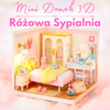 Mini Domek 3D - Różowa Sypialnia | Rolife