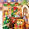 Mini Domek 3D - Christmas Fireplace | Rolife
