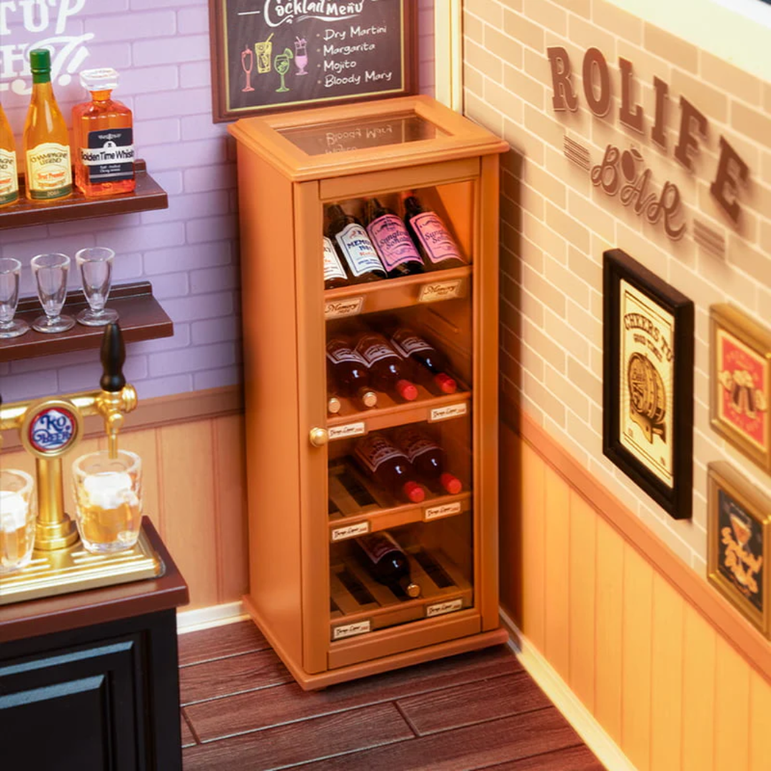 Bar pełen detali – Mini Domek 3D - Bar (Leisurely Cheers Bar) | Rolife