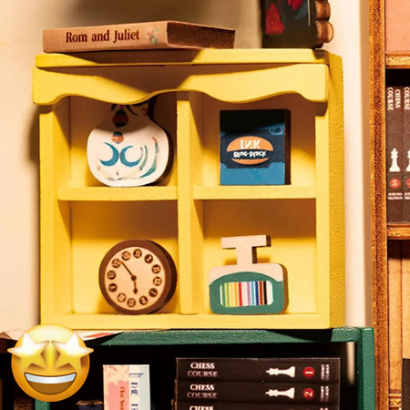 DIY Book Nook - Księgarnia Shakespeare