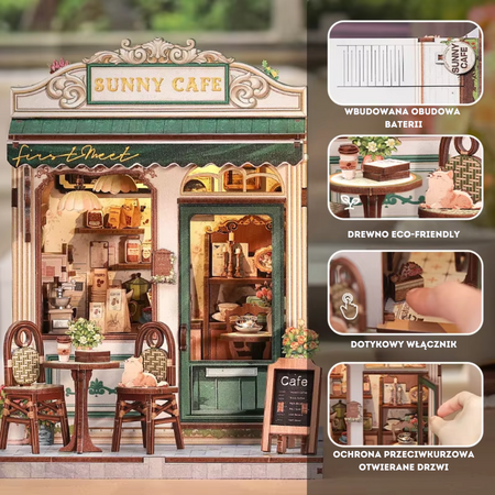 DIY Book Nook - Sunny Cafe | Cutebee