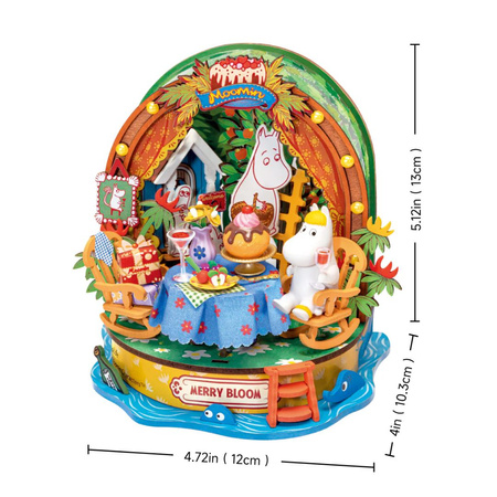 Snorkmaiden’s Garden Party Mini Domek 3D Puzzle Rolife