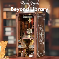 DIY Book Nook - Beyond Library | Miniaturowy domek