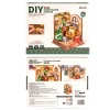 Mini Domek 3D - Christmas Fireplace | Rolife