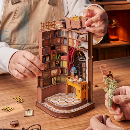 DIY Book Nook - Silent Corner Study I Rolife