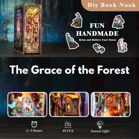 Zestaw Świąteczny Book Nook – Grace of the Forest | Cutebee