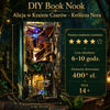 Królicza Nora (Alicja w Krainie Czarów) – DIY Book Nook Minicity | Puzzle 3D Prezent