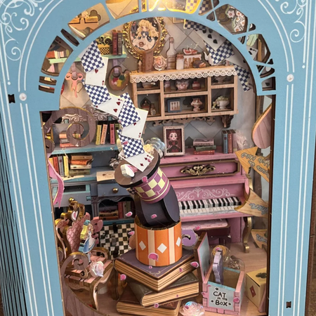 Alice's Tea Party Diary – DIY Book Nook Joincon | Puzzle 3D Prezent