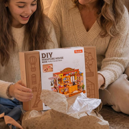 DIY Mini Domek 3D - Fluffy Friends Hub Rolife