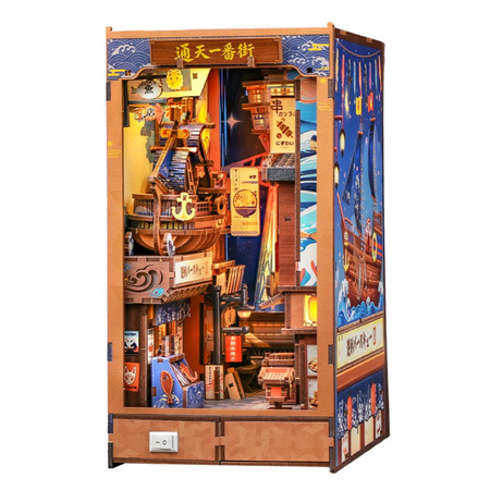 Tsutenkaku Ichiban Street – DIY Book Nook CuteBee | Puzzle 3D Prezent