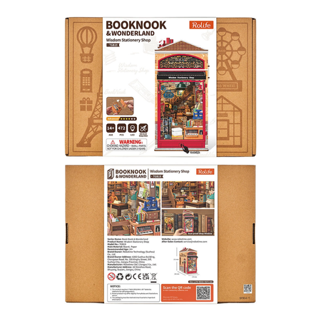 Wisdom Stationery Shop - DIY Book Nook Rolife