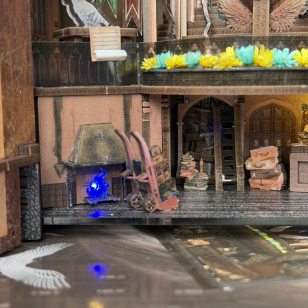 Magic School DIY Book Nook – Miniaturowy Domek 3D