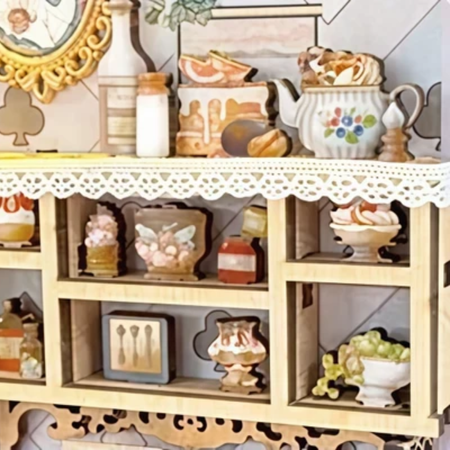 Alice's Tea Party Diary – DIY Book Nook Joincon | Puzzle 3D Prezent