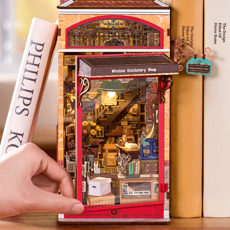 Wisdom Stationery Shop - DIY Book Nook Rolife