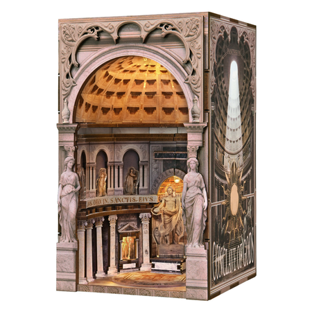 Pantheon - DIY Book Nook Minicity | Puzzle 3D Prezent