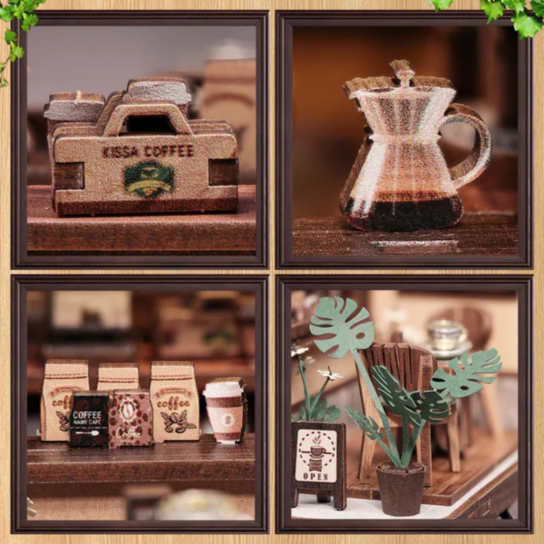 Kot strażnik parapetu – DIY Miniaturowy Domek - Kissa Coffee | Cutebee