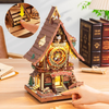 Zegar z Kukułką (wersja II) – Puzzle 3D ROKR z LED