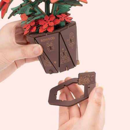 Drewniany Zestaw Puzzle 3D - Gwiazda Betlejemska | Rolife