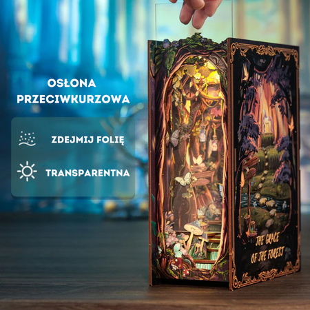 Zestaw Świąteczny Book Nook – Grace of the Forest | Cutebee