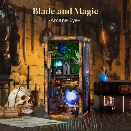 Blade and Magic Minicity DIY Book Nook – Puzzle 3D Prezent