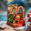 Mini Domek 3D - Christmas Fireplace | Rolife