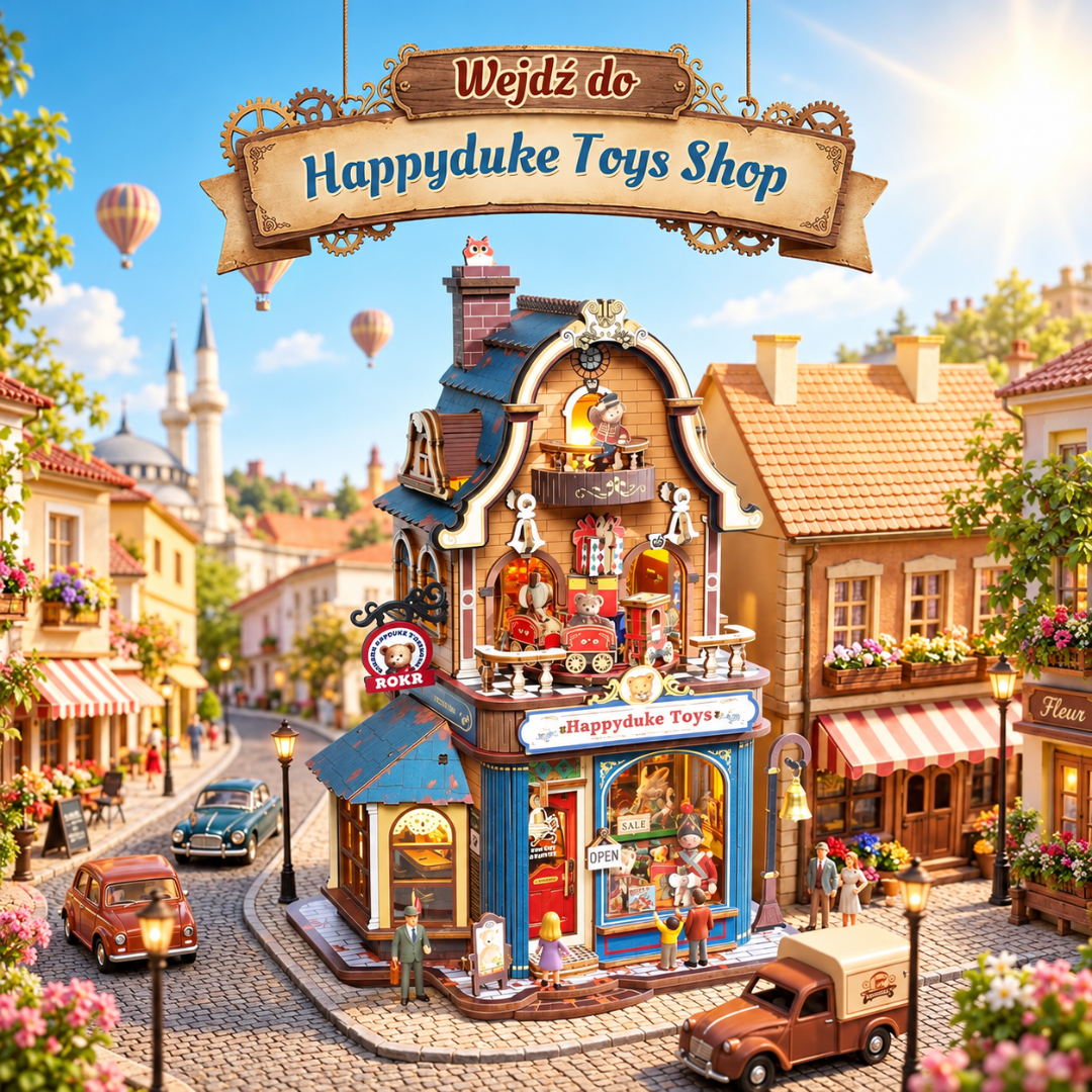Happyduke Toys – DIY Miniaturowy Domek | ROKR – pomysł na prezent