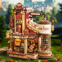 Drewniany zestaw puzzle 3d - Dream Gift Factory | Robotime