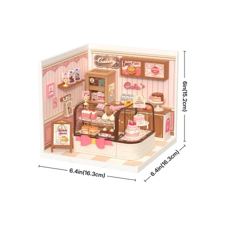 Mini Domek 3D - Cukiernia Tasty Cake Shop | Rolife
