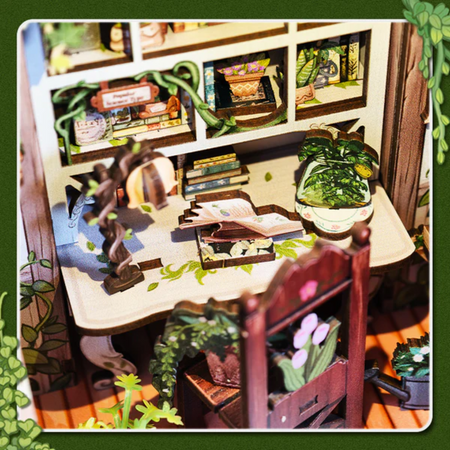 Zestaw Świąteczny Book Nook - Green Life Bookshop | Cutebee