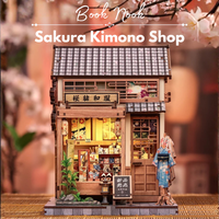 DIY Book Nook - Sakura Kimono Shop | Cutebee