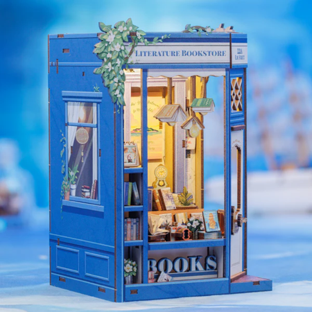 DIY Book Nook - Literaure Bookstore | Cutebee