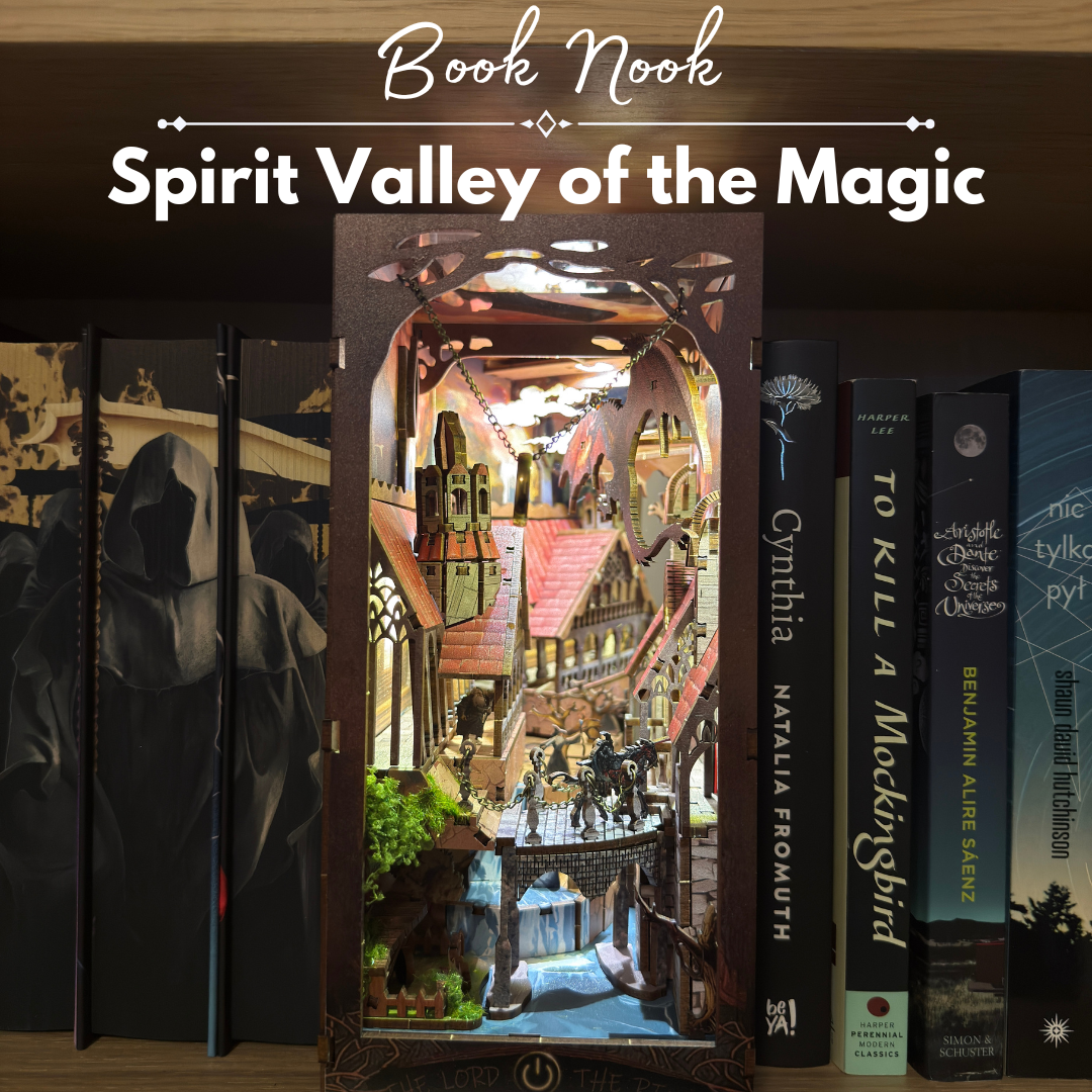 Władca Pierścieni - DIY Book Nook – Puzzle 3D Prezent