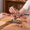 Sakura Bonsai – Puzzle 3D Rolife, drzewko wiśni DIY