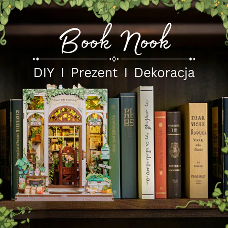 Zestaw Świąteczny Book Nook - Green Life Bookshop | Cutebee