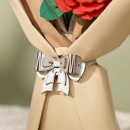 Bukiet Kwiatów Flower Bouquet – Puzzle 3D Rowood (581 el.)
