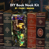 Królicza Nora (Alicja w Krainie Czarów) – DIY Book Nook Minicity | Puzzle 3D Prezent