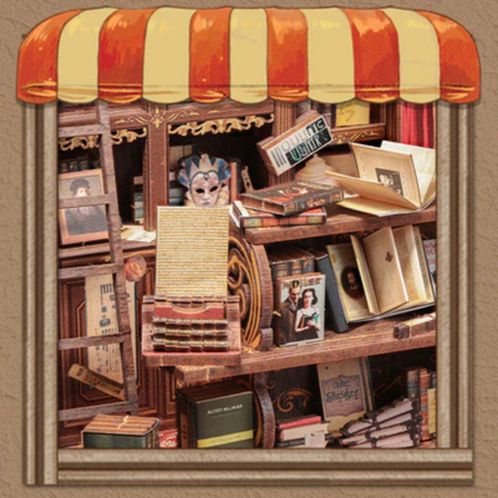DIY Book Nook - The Drama Bookshop | Cutebee