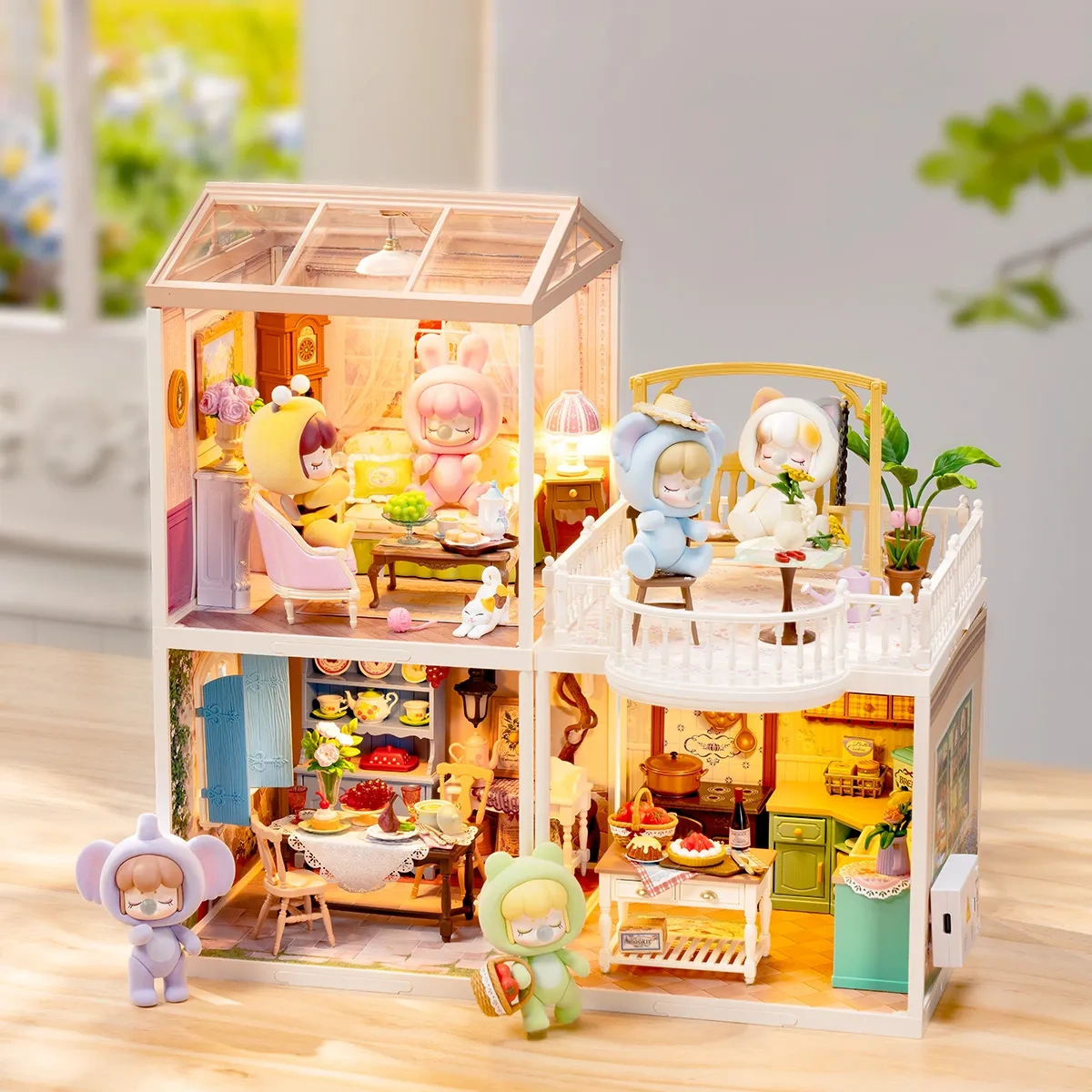 DW023 – opakowanie i gotowa mini–herbaciarnia