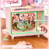 Sakura Dream Tour – Puzzle 3D Rolife, pozytywka retro TV (283 el.)