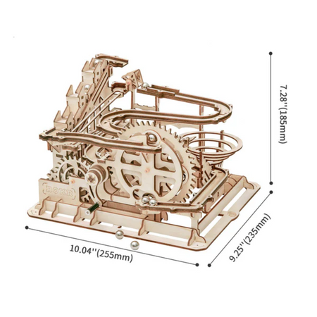 Tor Kulkowy Marble Parkour – Puzzle 3D ROKR, lejek (LG501)