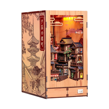 Twilight Sakura Path – DIY Book Nook CuteBee | Puzzle 3D Prezent