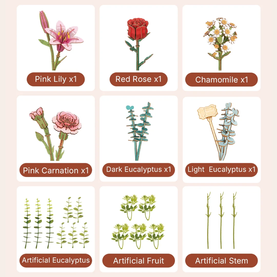 Wooden Flower Basket — widok 2