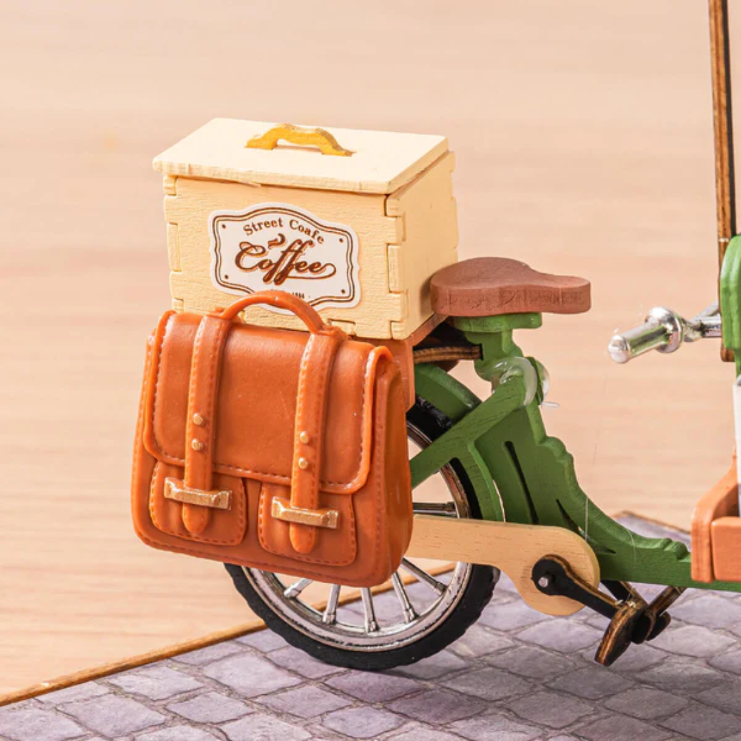 Kawowe detale do odkrycia – Mini Domek 3D - Aromatic Coffee Cart I Rolife