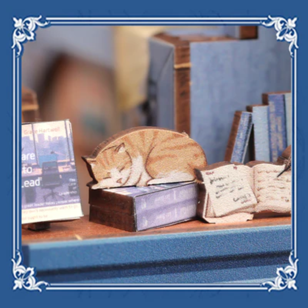Detale, które odkrywasz – DIY Book Nook - Literature Bookstore | Cutebee