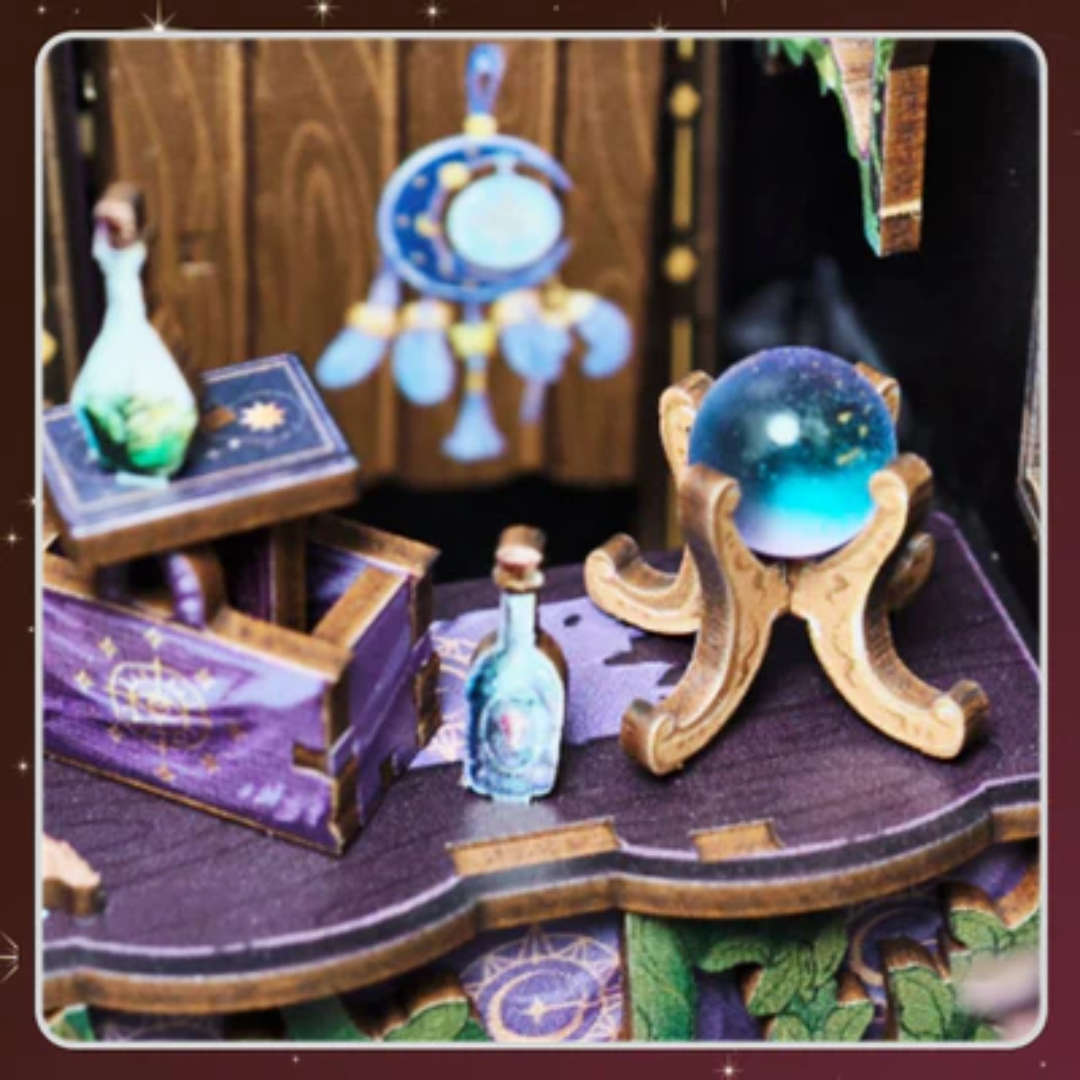 Mistyczne zakamarki – DIY Book Nook - The Astrology Bookshop | Cutebee