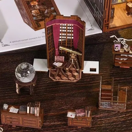 DIY Book Nook - Beyond Library | Miniaturowy domek