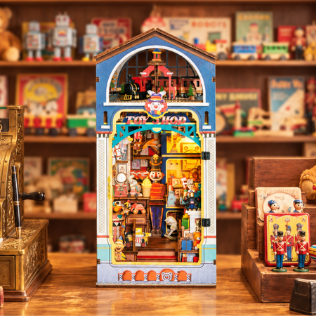 Treasure Toy Shop – DIY Book Nook Robotime | Puzzle 3D Prezent