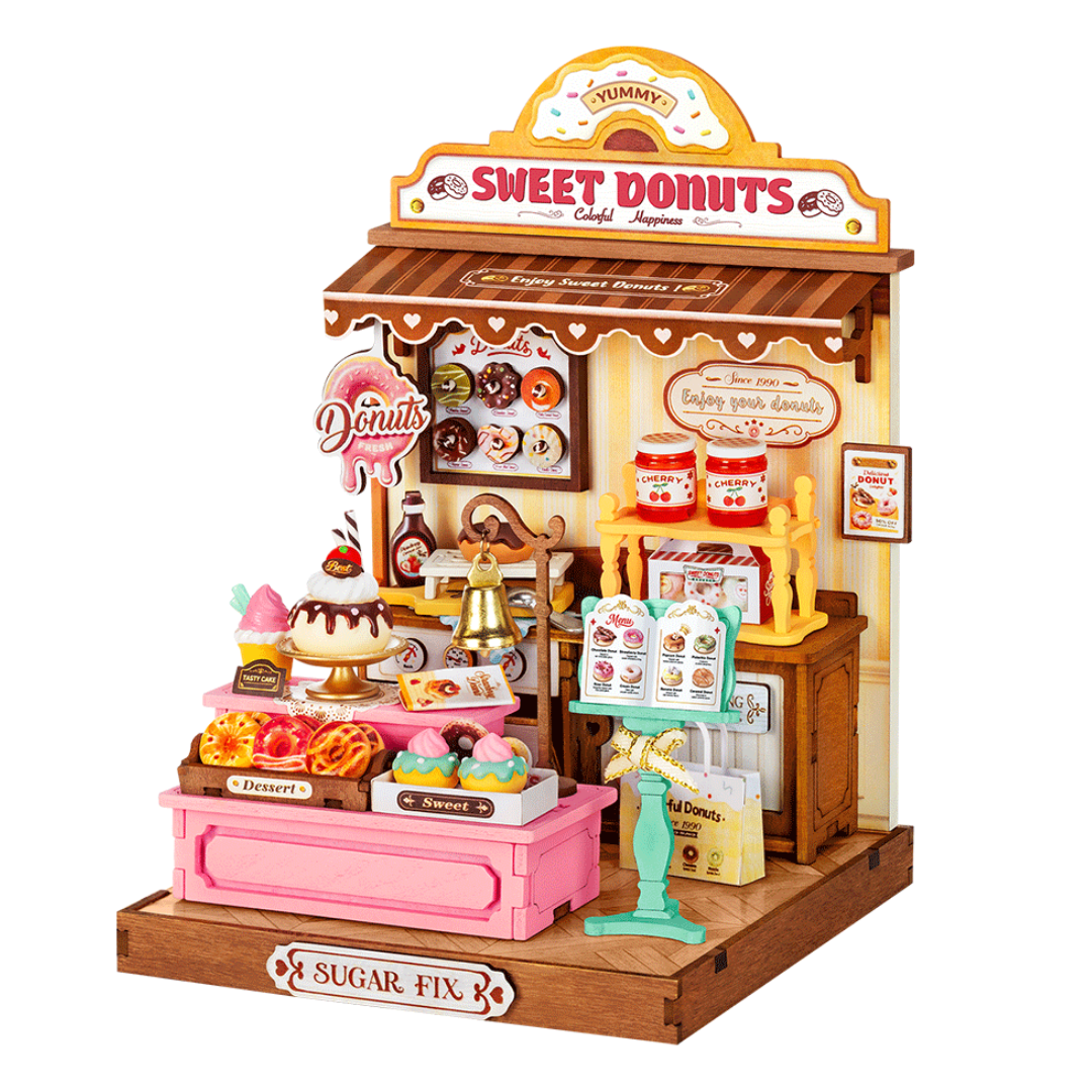 Mini Domek 3D - Sweetie’s Donut Shop | Rolife