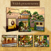 Serene Courtyard – DIY Book Nook CuteBee | Puzzle 3D Prezent